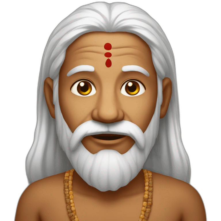 indian baba  emoji