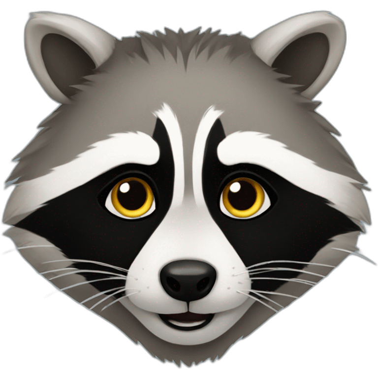 Racoon emoji