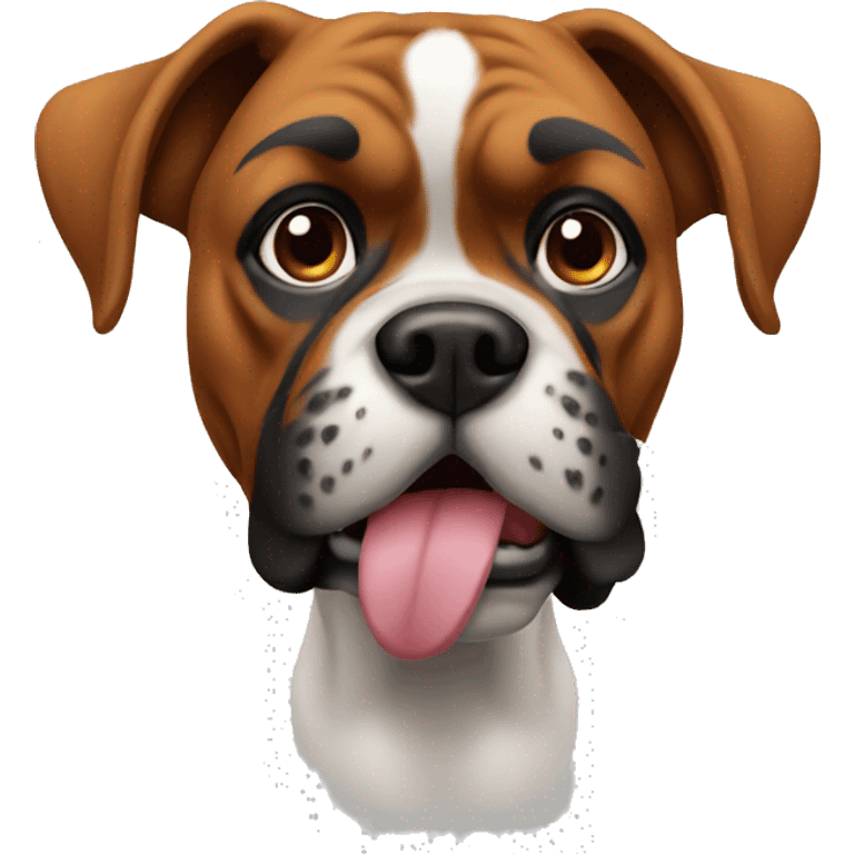  boxer dog 4k emoji