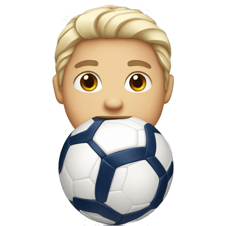 USA white soccer emoji