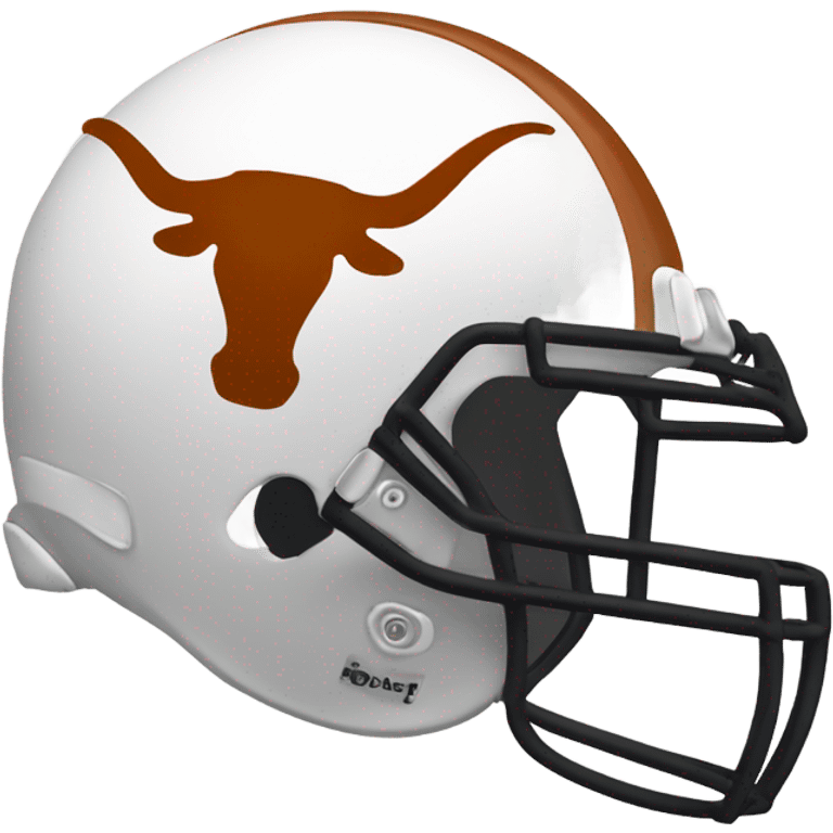 Texas longhorns football helmet emoji