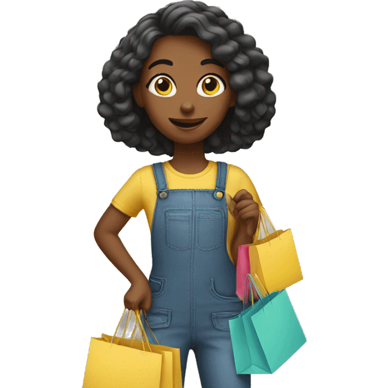 Girl shopping  emoji