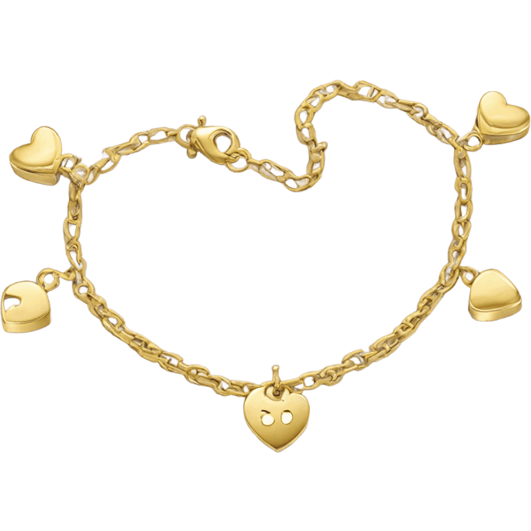 Gold Love bracelet from Cartier emoji