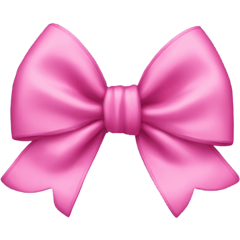 Pink bow emoji