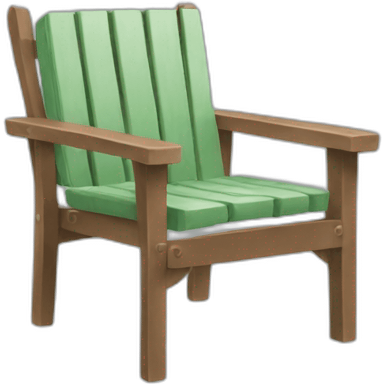 outdoor chair emoji