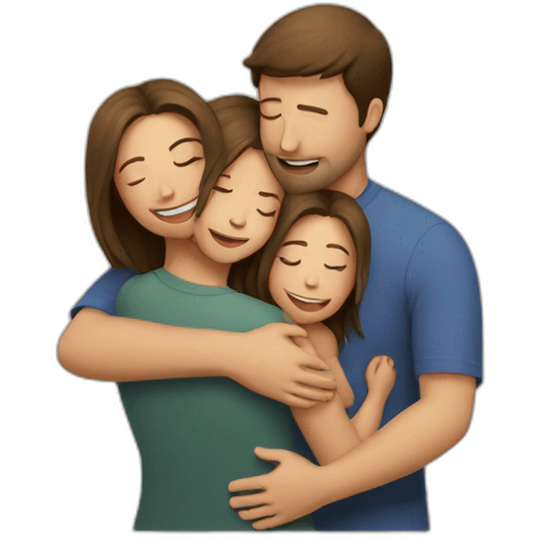 Family hug emoji