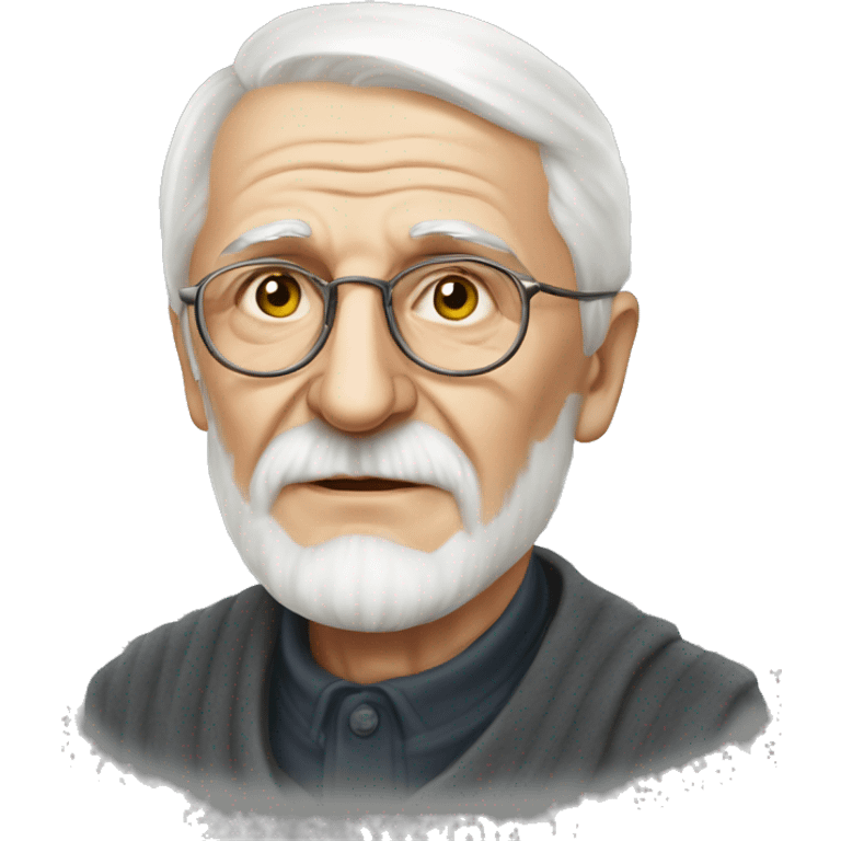 Dmytro Pavlychko, Ukrainian writer of the twentieth century, an elderly man emoji