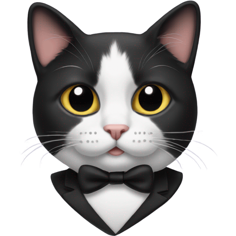 tuxedo cat emoji