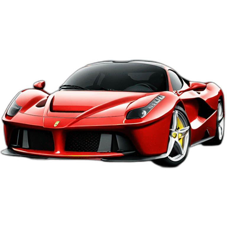 ferrari la ferrari emoji