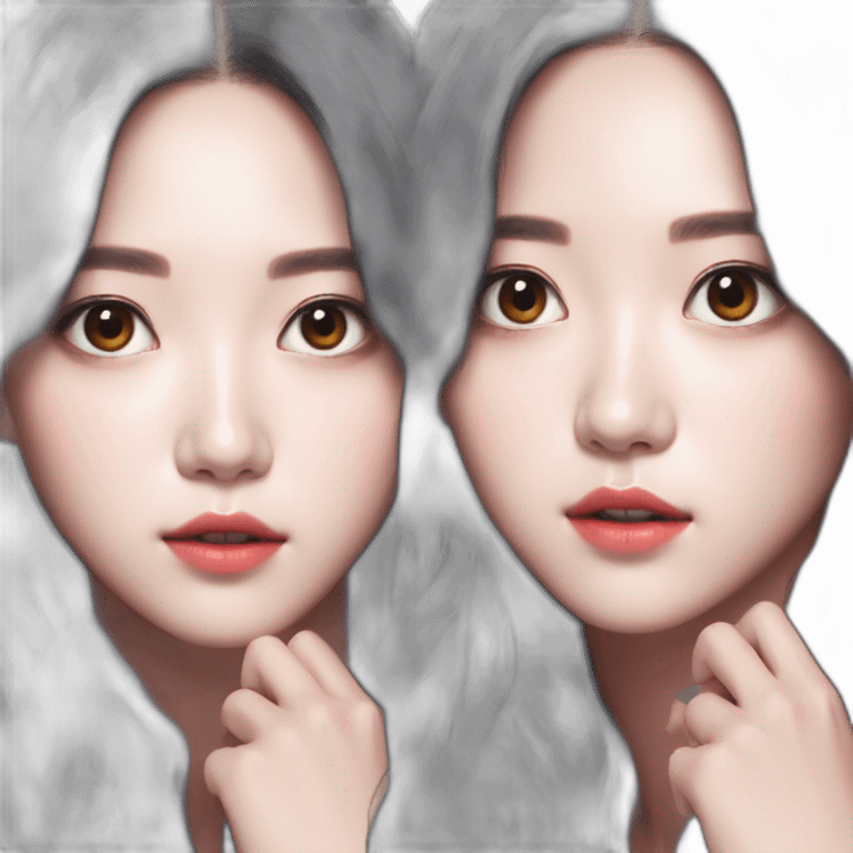 Kim Jisoo All Eyes On Me emoji