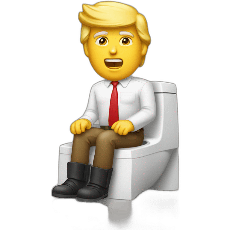 trump-baño-de-oro emoji