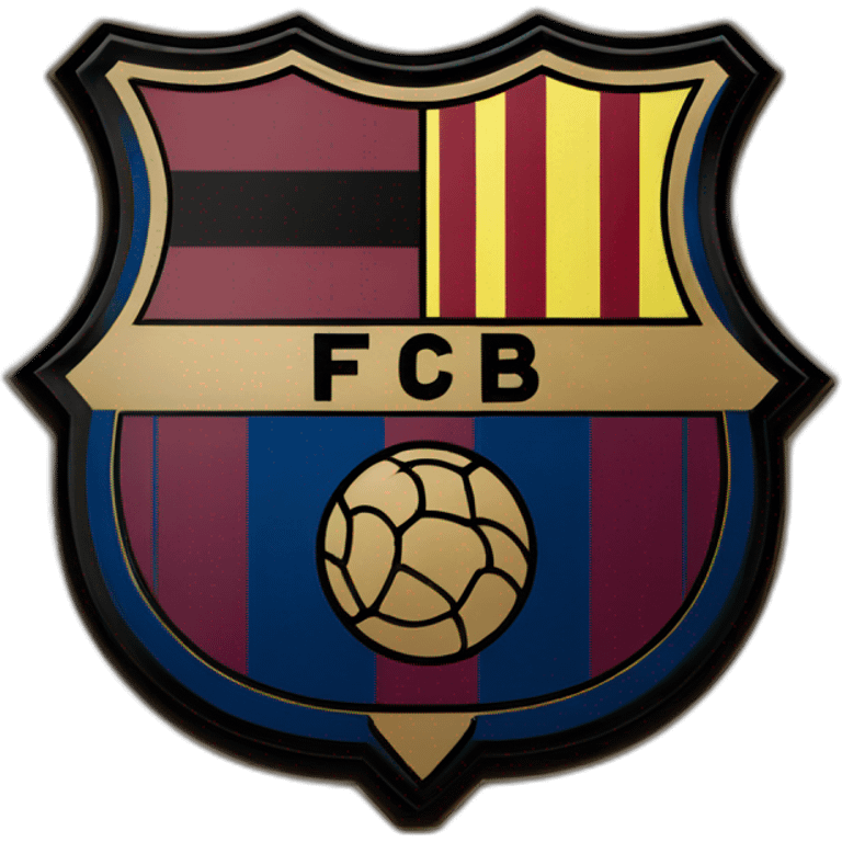 fc barcelone logo emoji