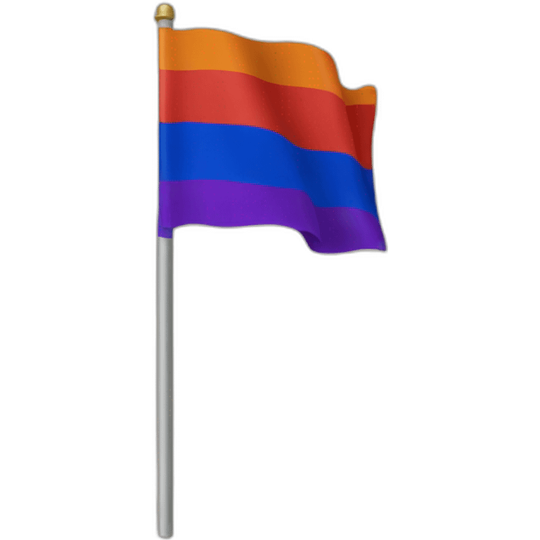 armenian flag with a flag behind it emoji