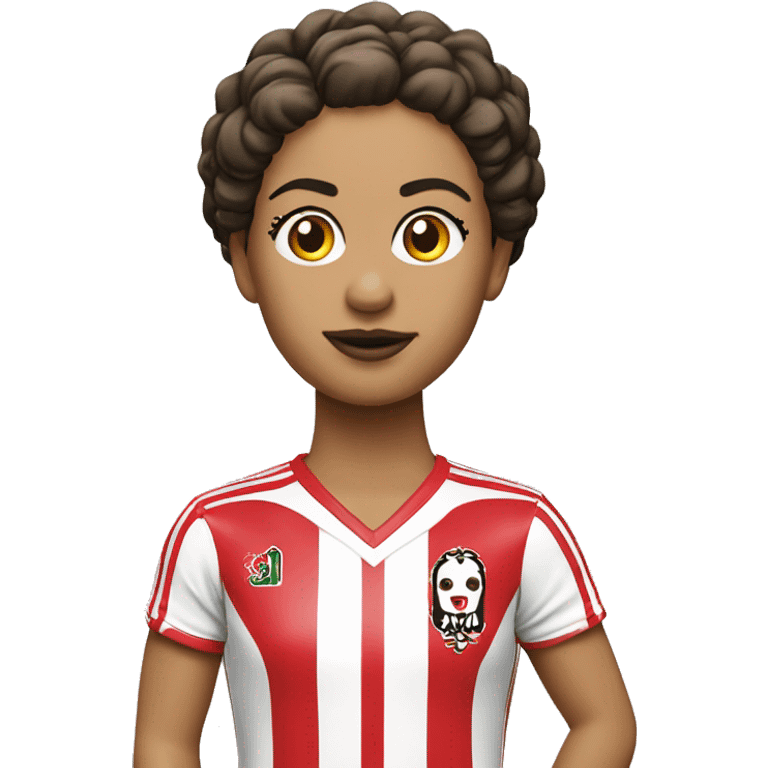 Chica camiseta Athletic Bilbao  emoji