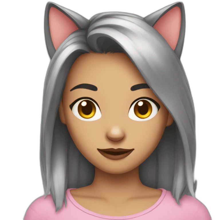 cat girl emoji