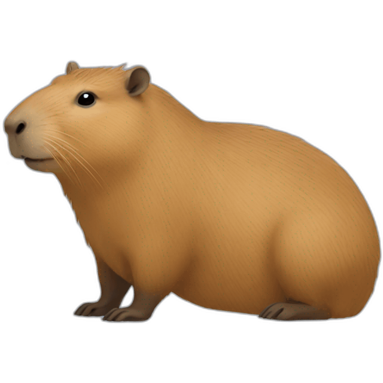 Capybara emoji