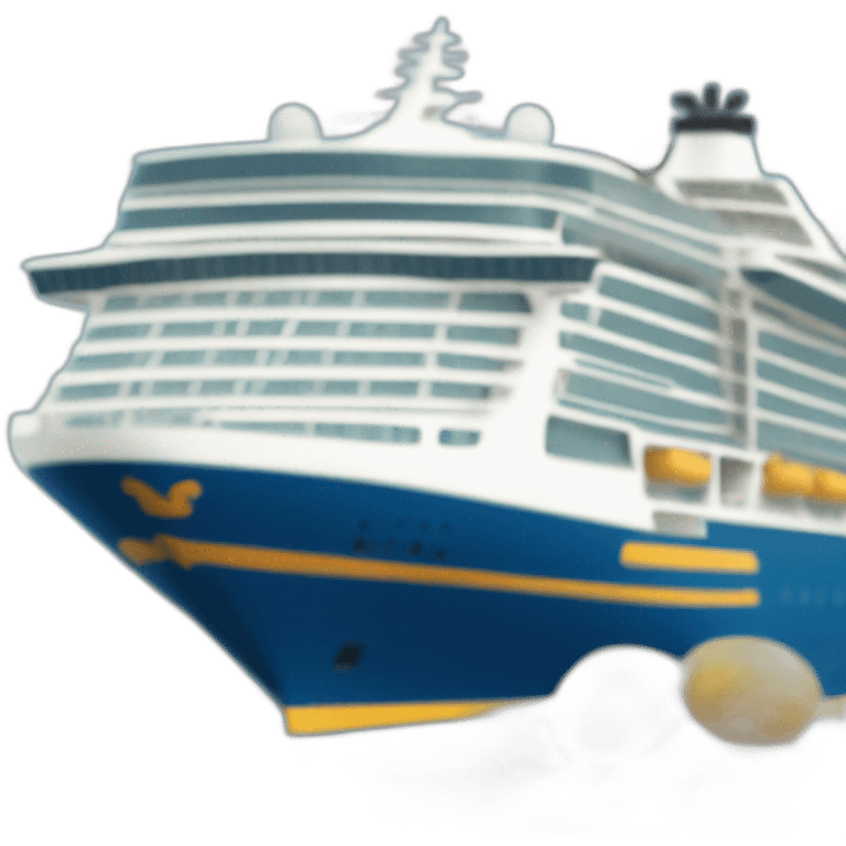 Royal Caribbean Cruise Ship emoji