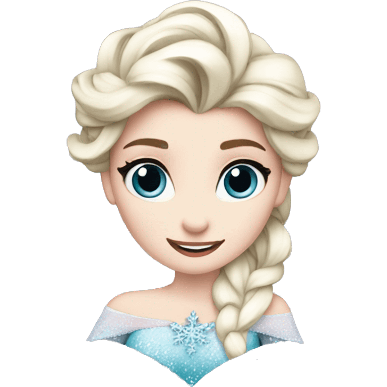 Elsa Frozen  emoji