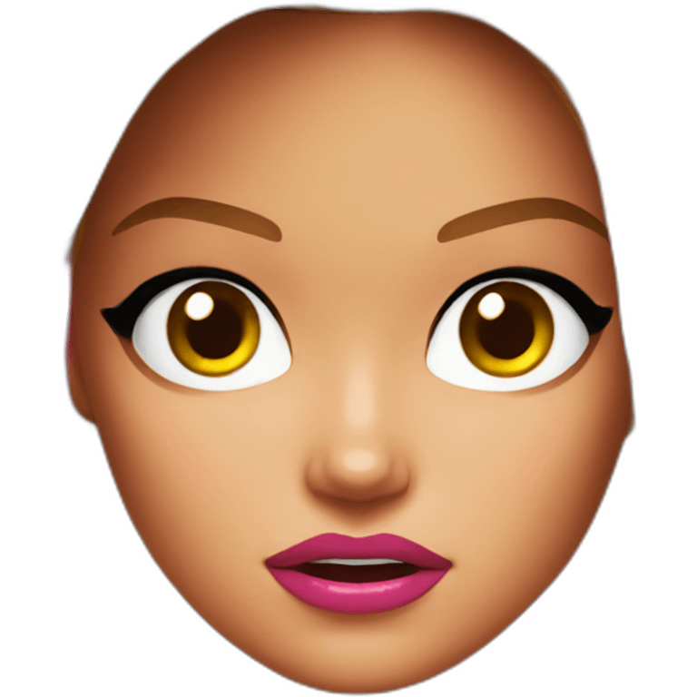 barbie angry emoji