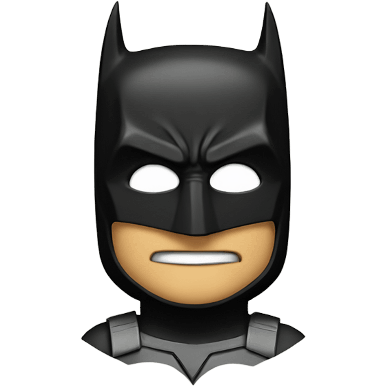 Batman sur les toilettes  emoji