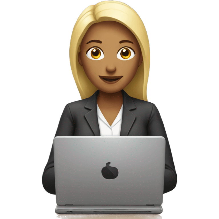 women with laptop  emoji