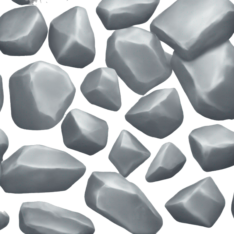 silver stones emoji