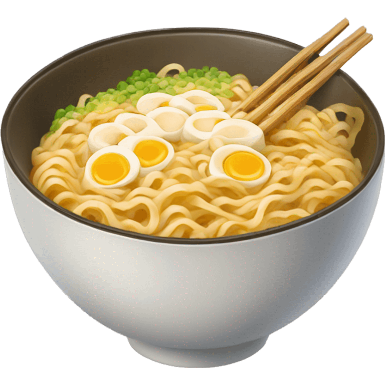 a bowl of ramen emoji