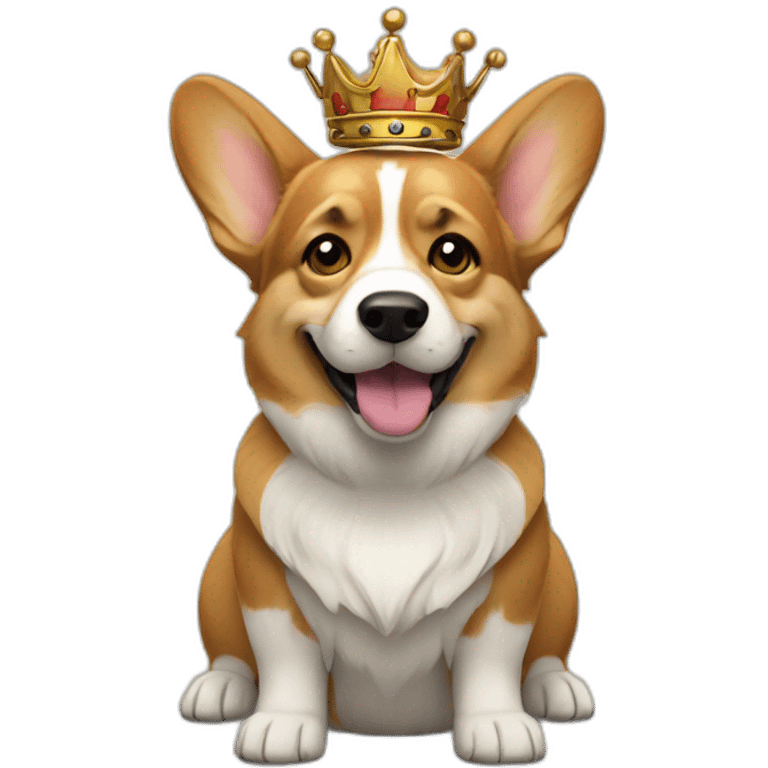 king-corgi emoji