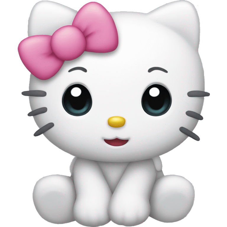 Hello kitty cute emoji