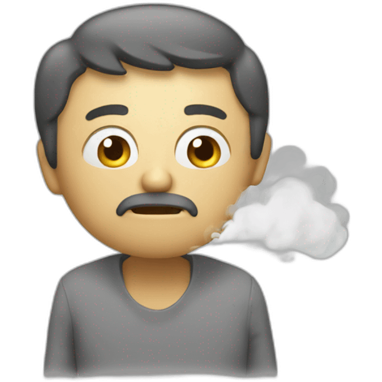 Chat qui fume emoji