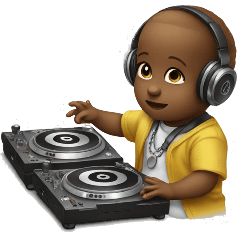 Baby djing  emoji