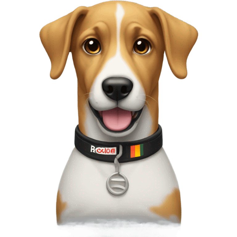 Formula 1 dog emoji