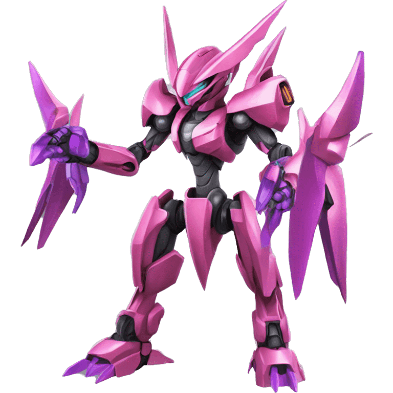  Cool Edgy Godly Futuristic Digimon-Genesect-Palkia-Medabot full body emoji