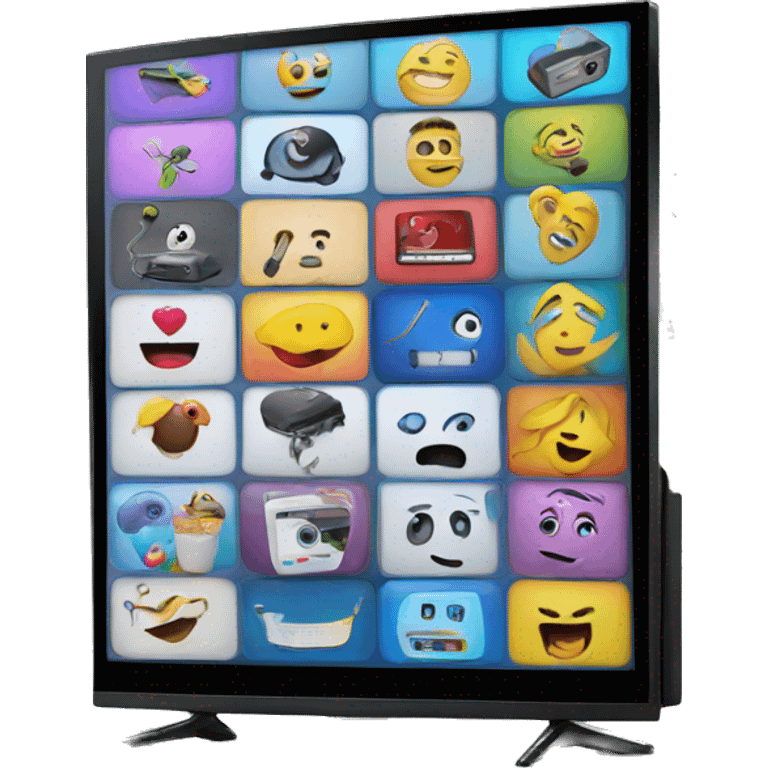 modern oled smarttv emoji