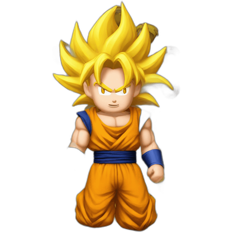 super saiyan 3 emoji