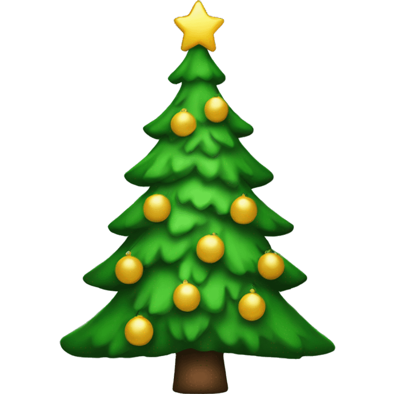 Christmas tree emoji