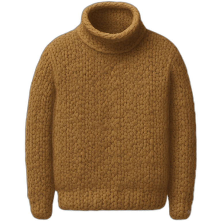 handcrafted pullover emoji