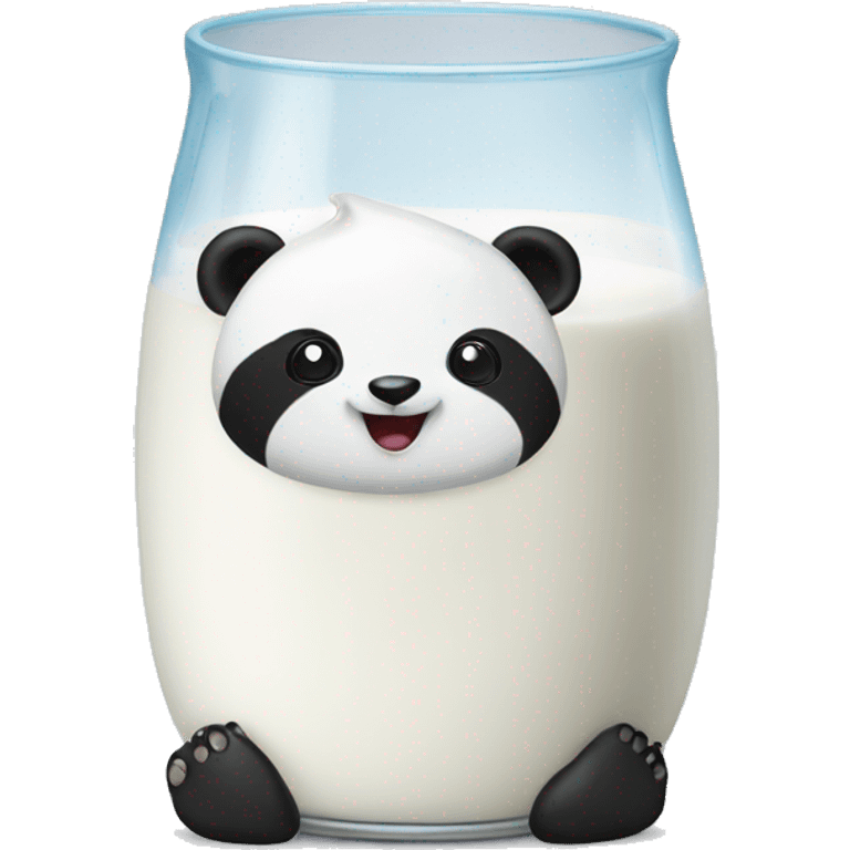 panda milk emoji