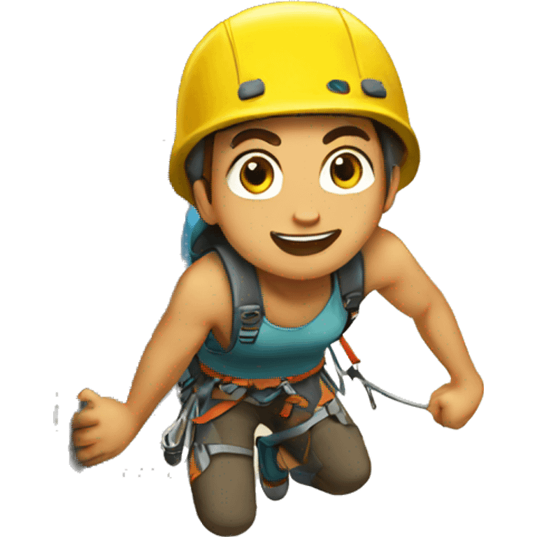 rock climbing emoji