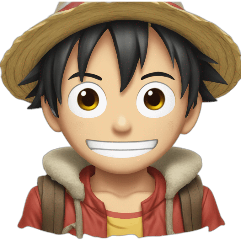 Luffy emoji