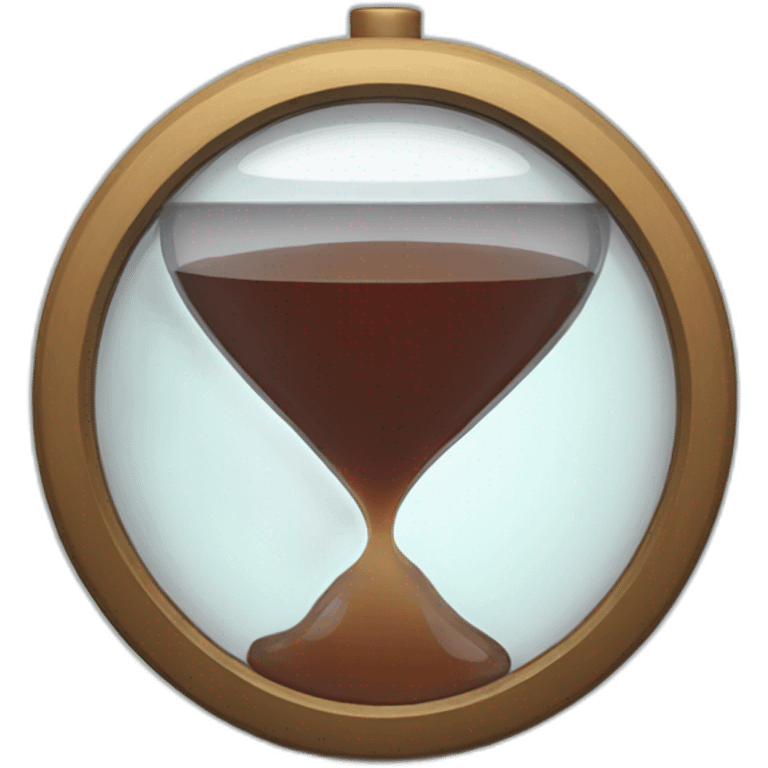 liquid clock emoji