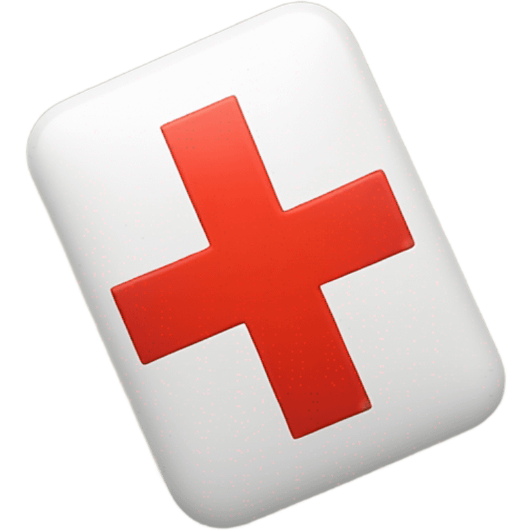 iphone red cross emoji