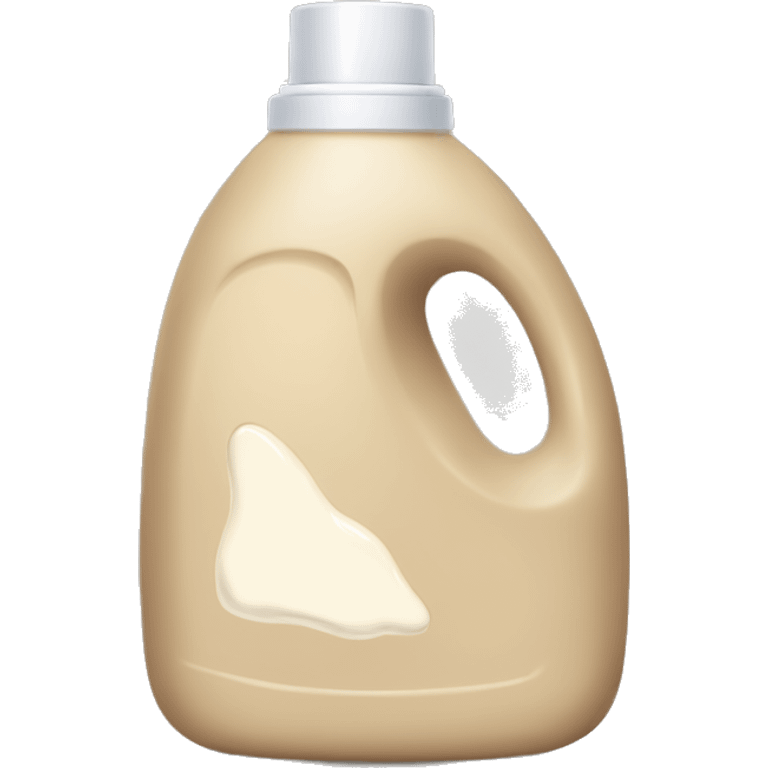 Beige laundry detergent  emoji