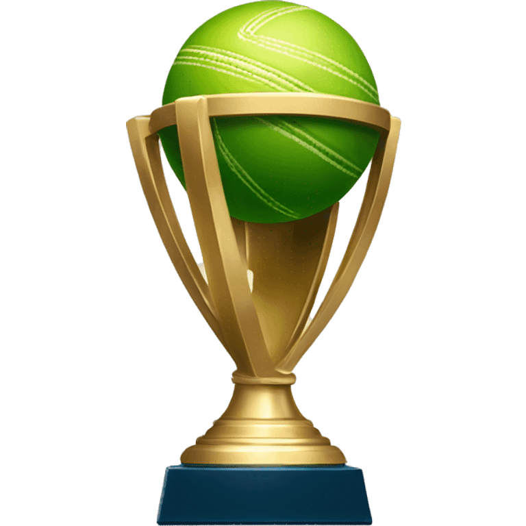 Cricket world Cup 2024 trophy emoji