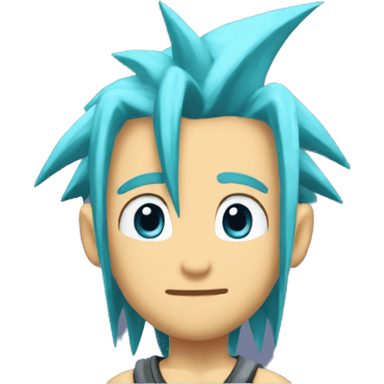 Aqua Kingdom Hearts emoji