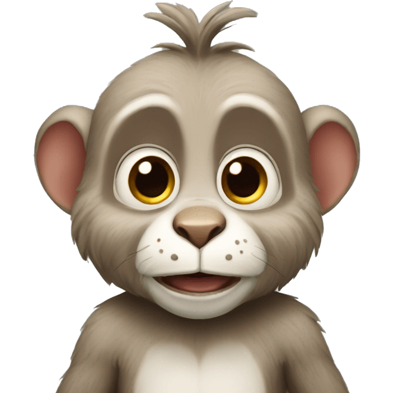 Riggy the rabbit monkey emoji