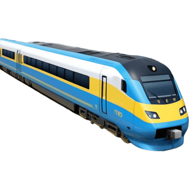 Passenger Train - New Intercity Fleet (Mariyung) (Model Year: 2023) (Iconic Colour: Blue and yellow) emoji