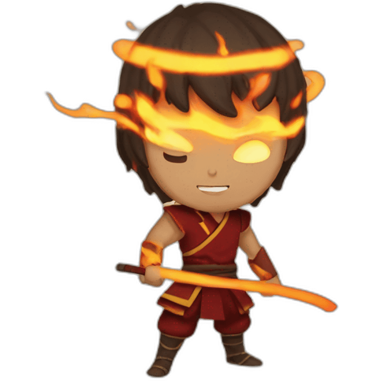 Zuko Fire Bender emoji