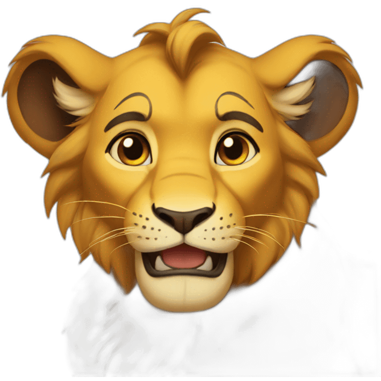 Simba emoji