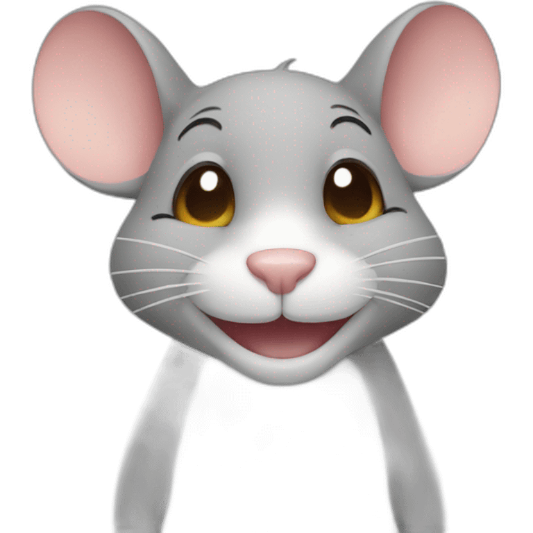 Mouse smile emoji